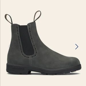 Charcoal Gray Tall Chelsea Blundstones